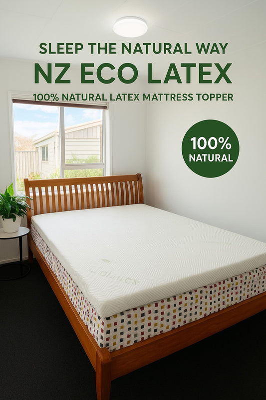 NZ EcoLatex Organic Natural Latex Mattress Topper