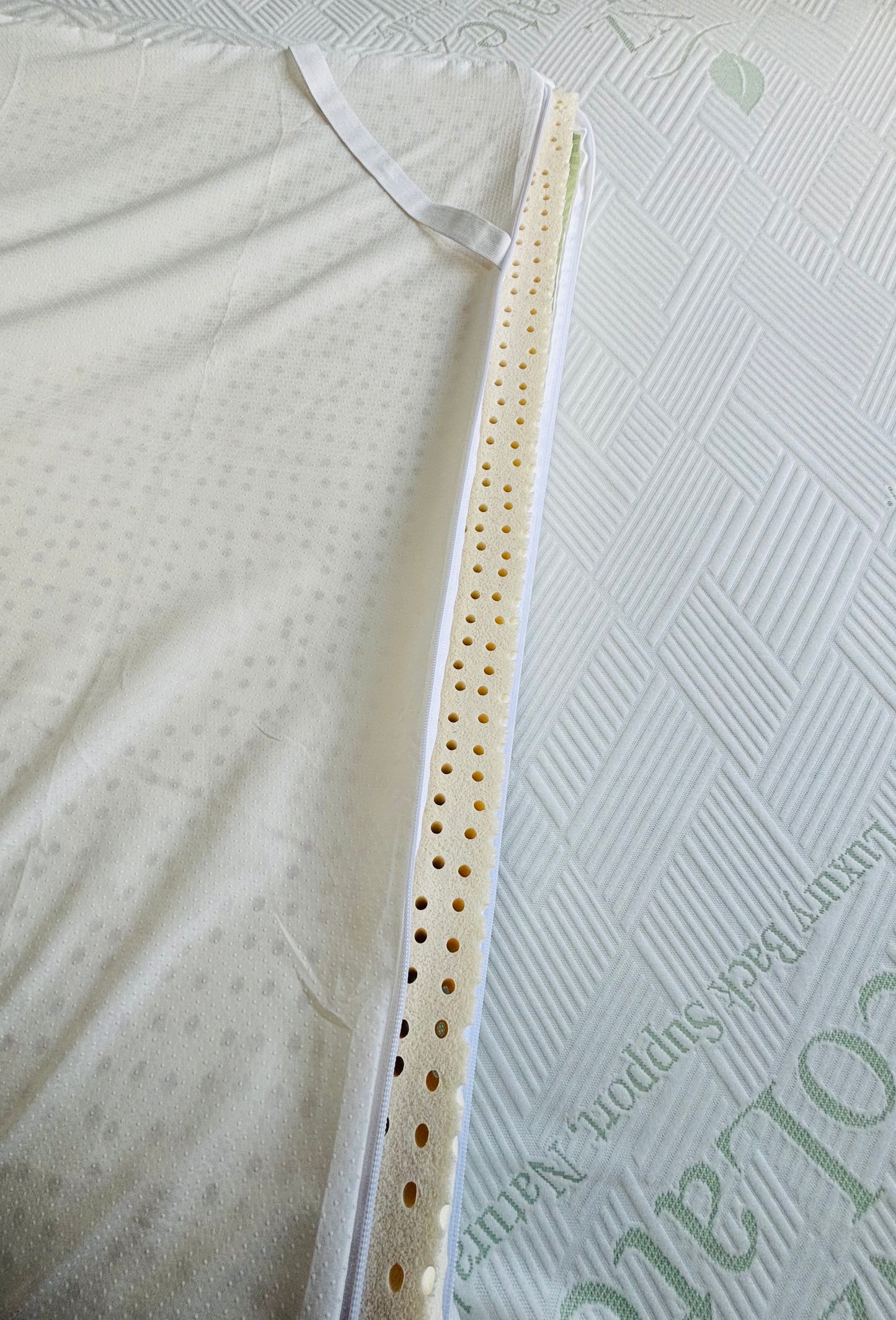 NZ EcoLatex Organic Natural Latex Mattress Topper