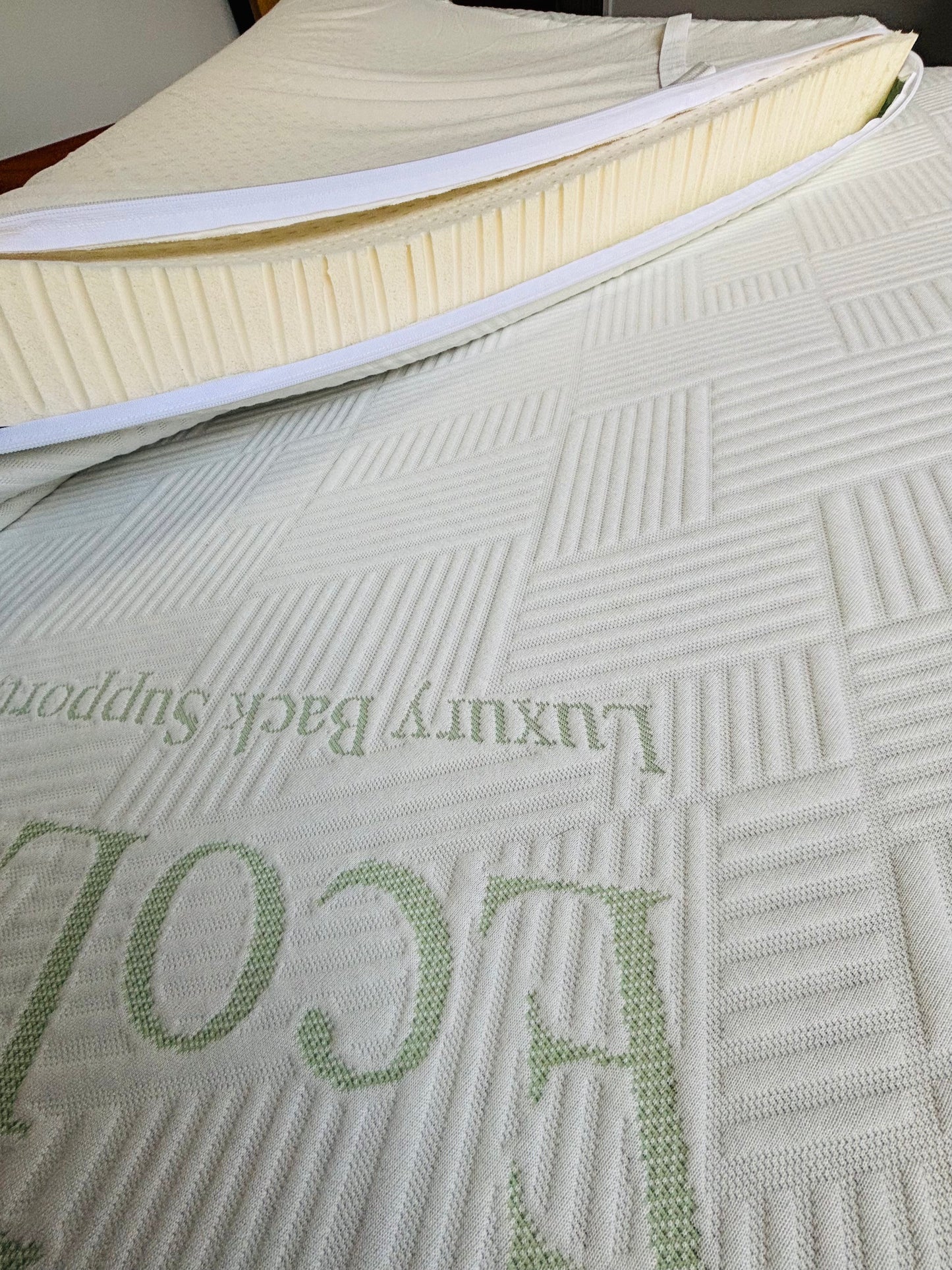 NZ EcoLatex Organic Natural Latex Mattress Topper